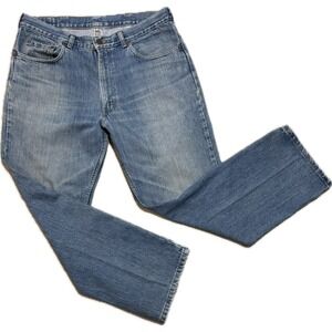 Polo Ralph Lauren Mens Vintage Made in USA Authentic Dungarees Blue Jeans 36x30